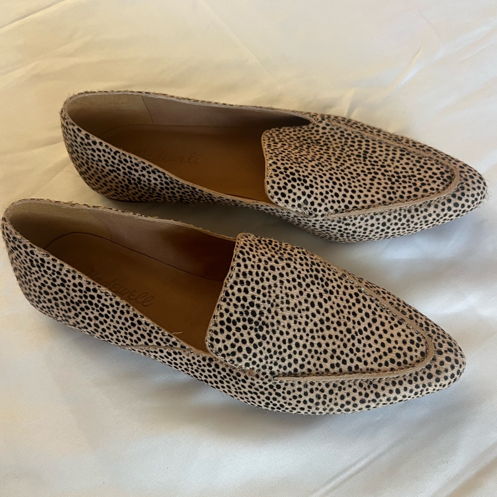 Madewell Black and Tan Loafers